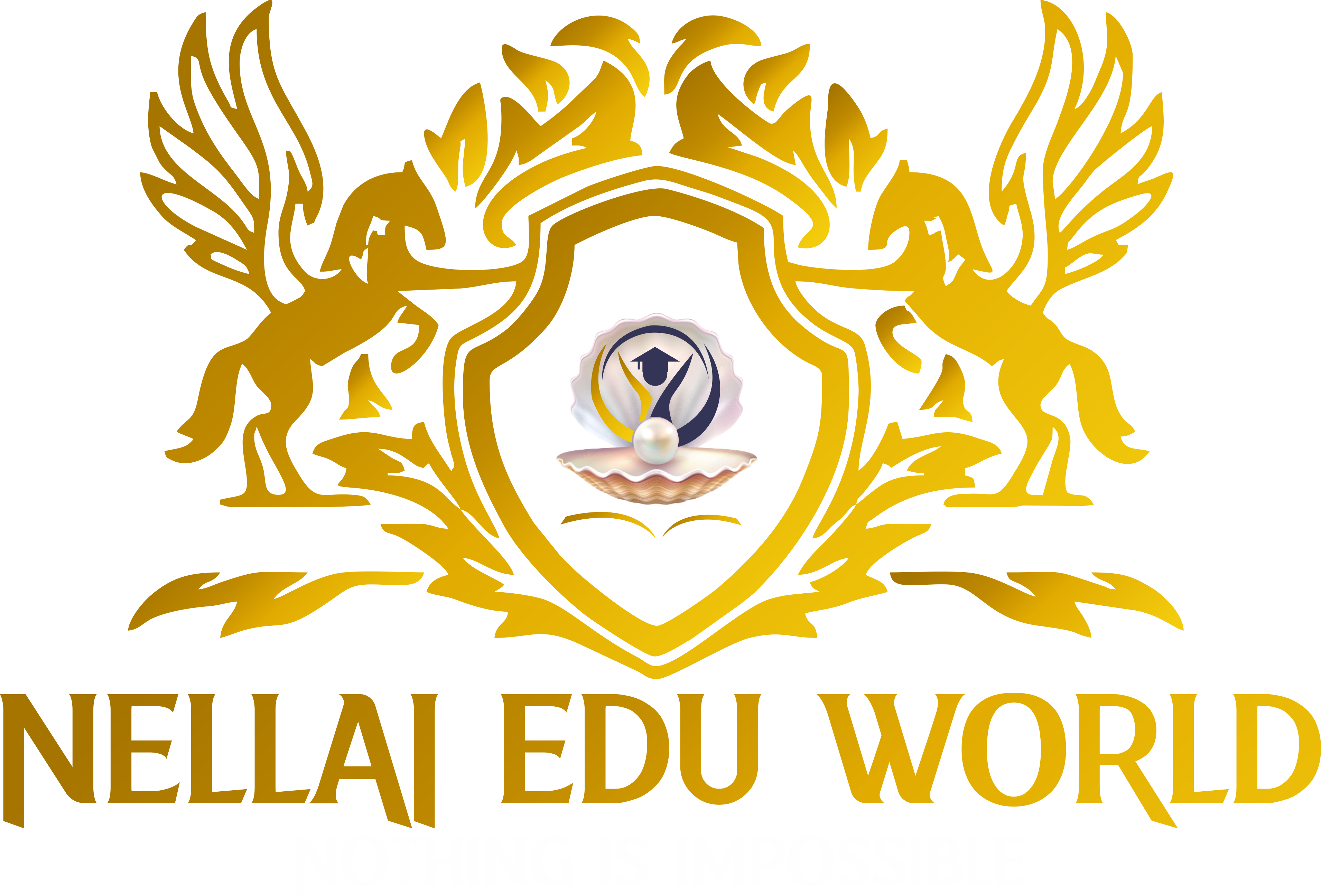 Nellai Edu World Logo